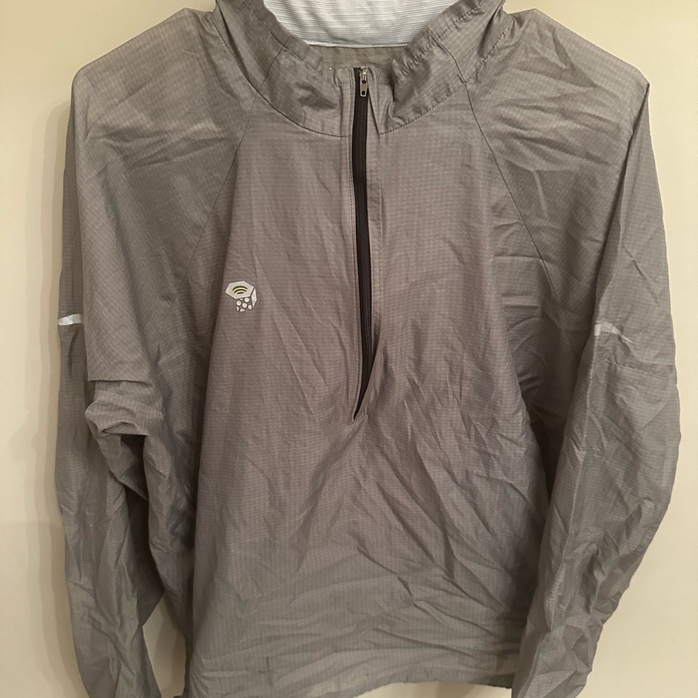 Mountain Hardware Gray Windbreaker Jacket